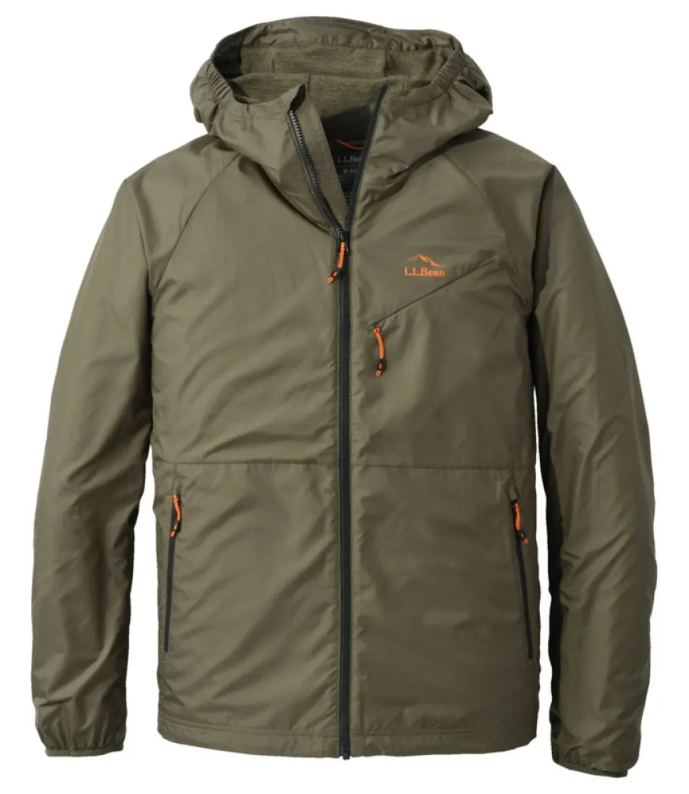 "Men's Bean's Performance Fleece-Lined Windbreaker Jacket"-L.L.Bean Clearance