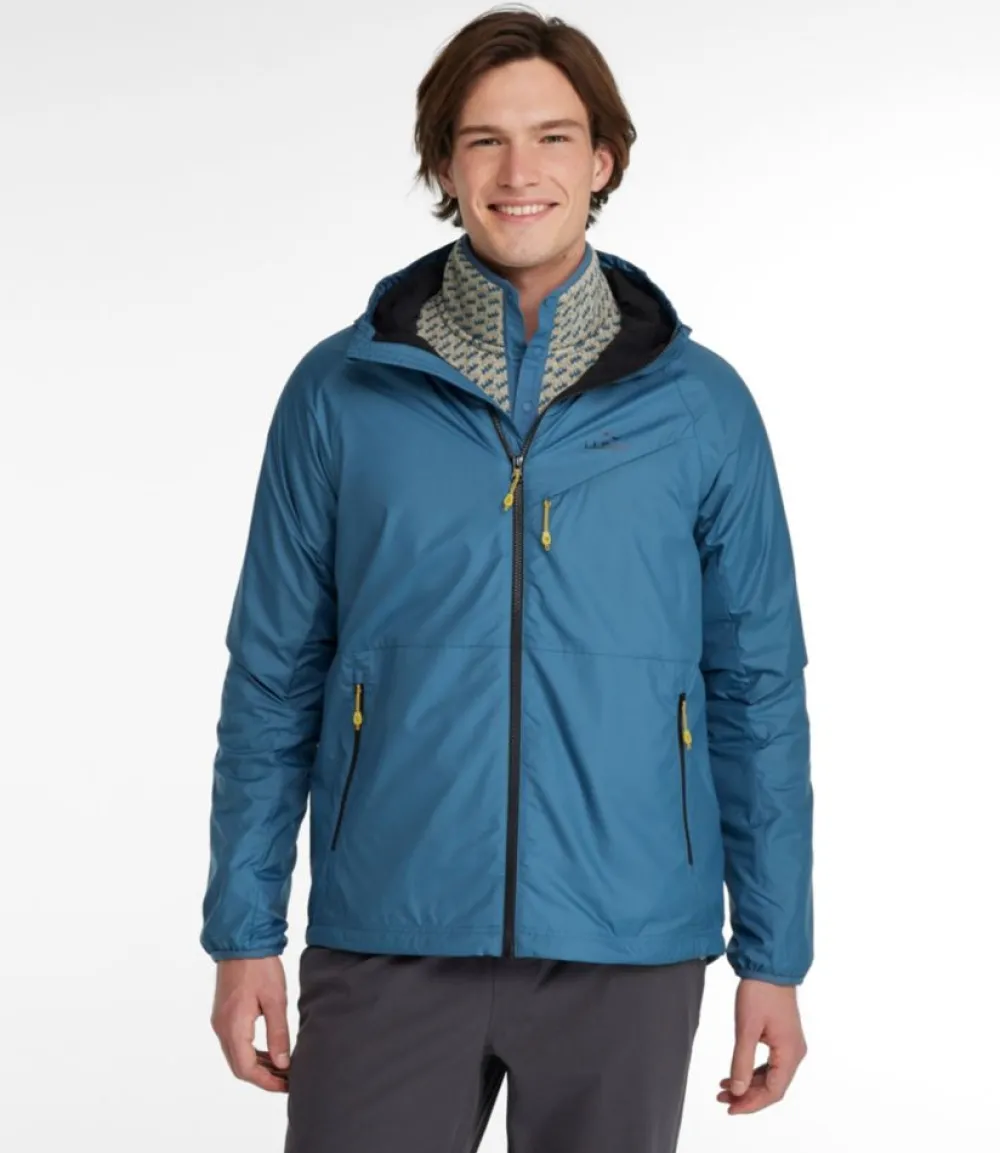 "Men's Bean's Performance Fleece-Lined Windbreaker Jacket"-L.L.Bean Clearance