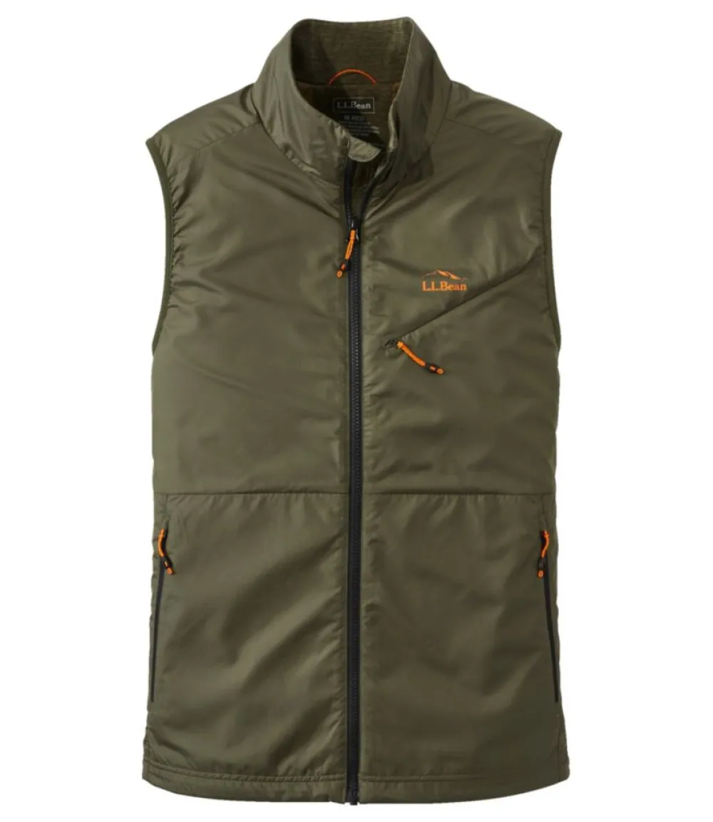 "Men's Bean's Performance Fleece-Lined Windbreaker Vest"-L.L.Bean Clearance