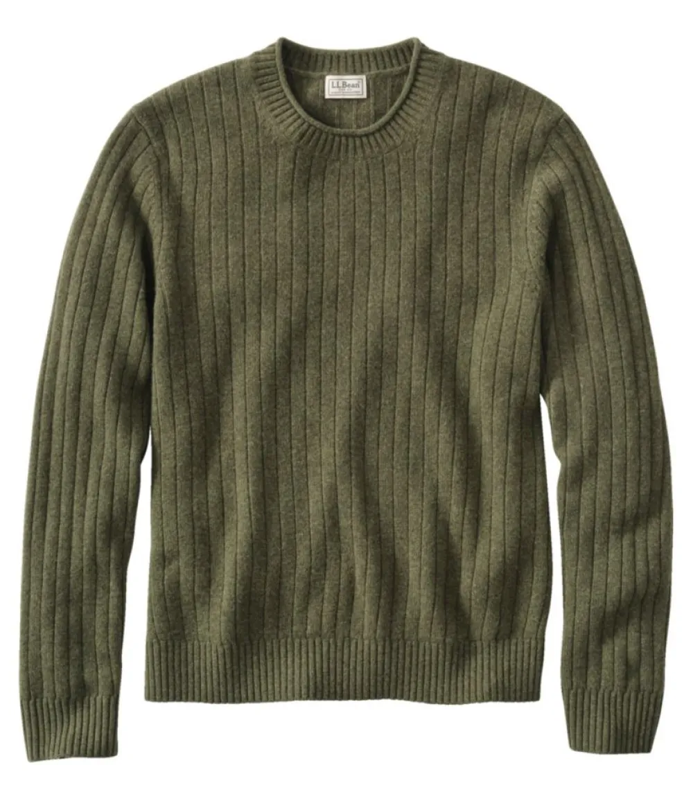 "Men's Bean's Ultrasoft Wool Rollneck Sweater"-L.L.Bean New