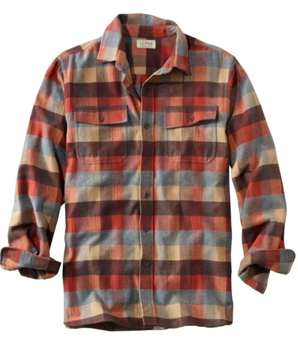 "Men's Chamois Shirt, Traditional Fit, Plaid"-L.L.Bean Store