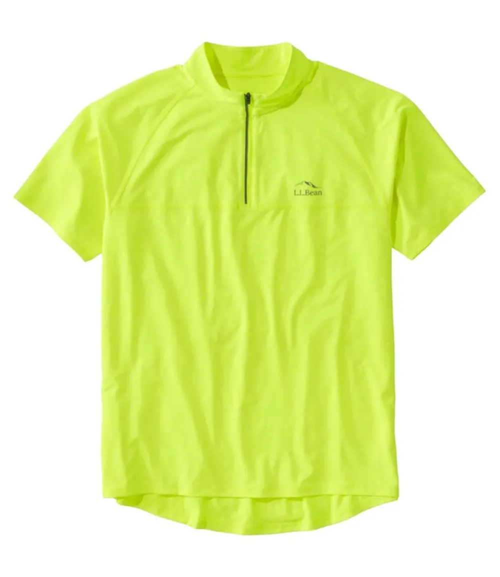 "Men's Comfort Cycling Jersey, Short-Sleeve"-L.L.Bean Best Sale