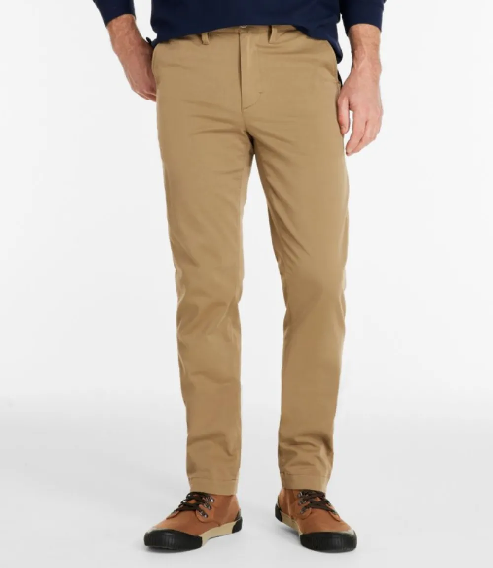 "Men's Comfort Stretch Chino Pants, Slim Fit, Straight Leg"-L.L.Bean Fashion