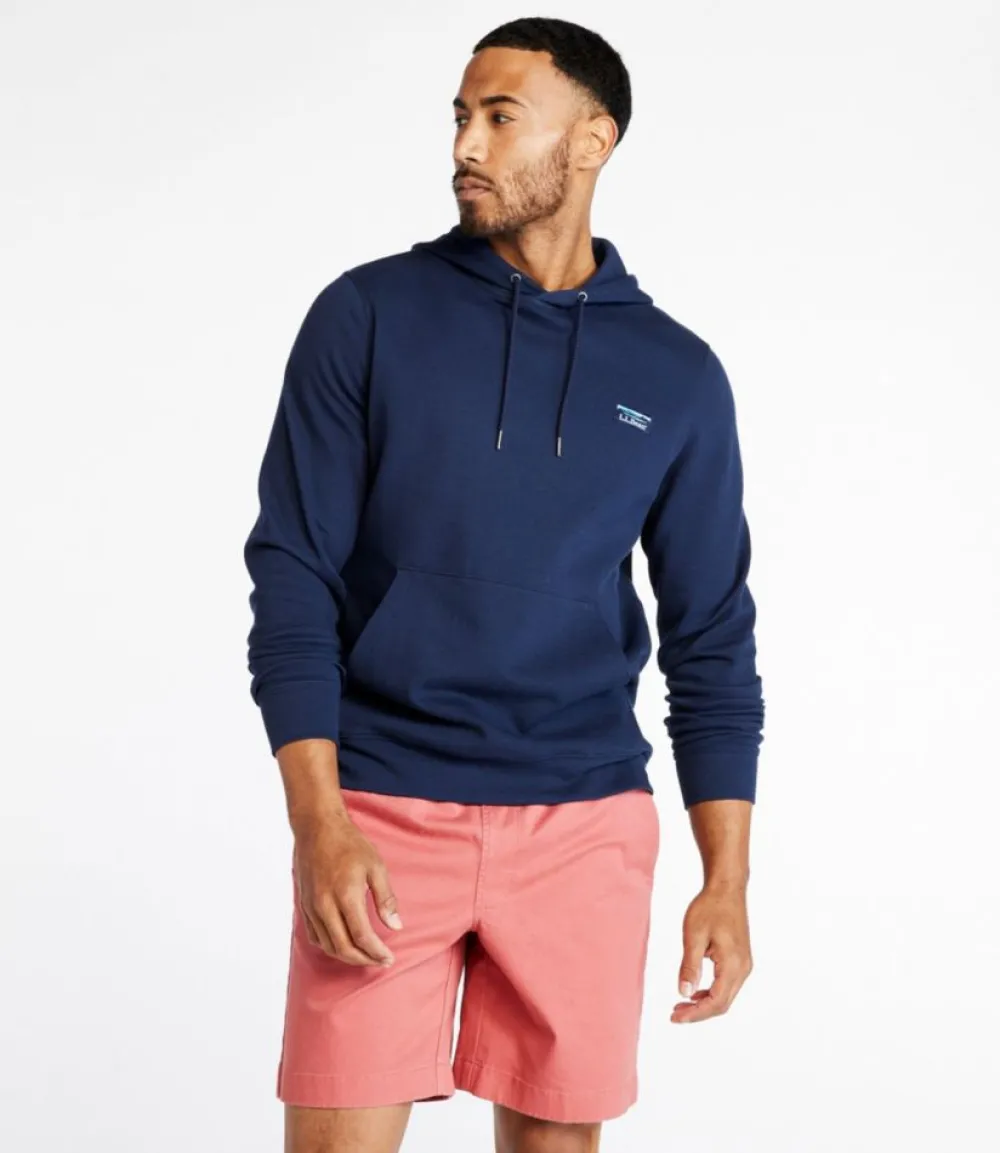 "Men's Comfort Stretch Piqué Hoodie"-L.L.Bean Online