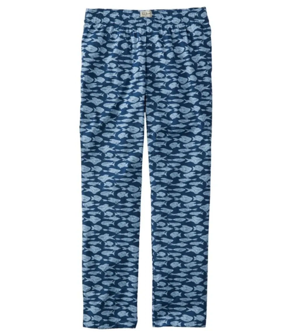 "Men's Comfort Stretch Woven Sleep Pants"-L.L.Bean Shop