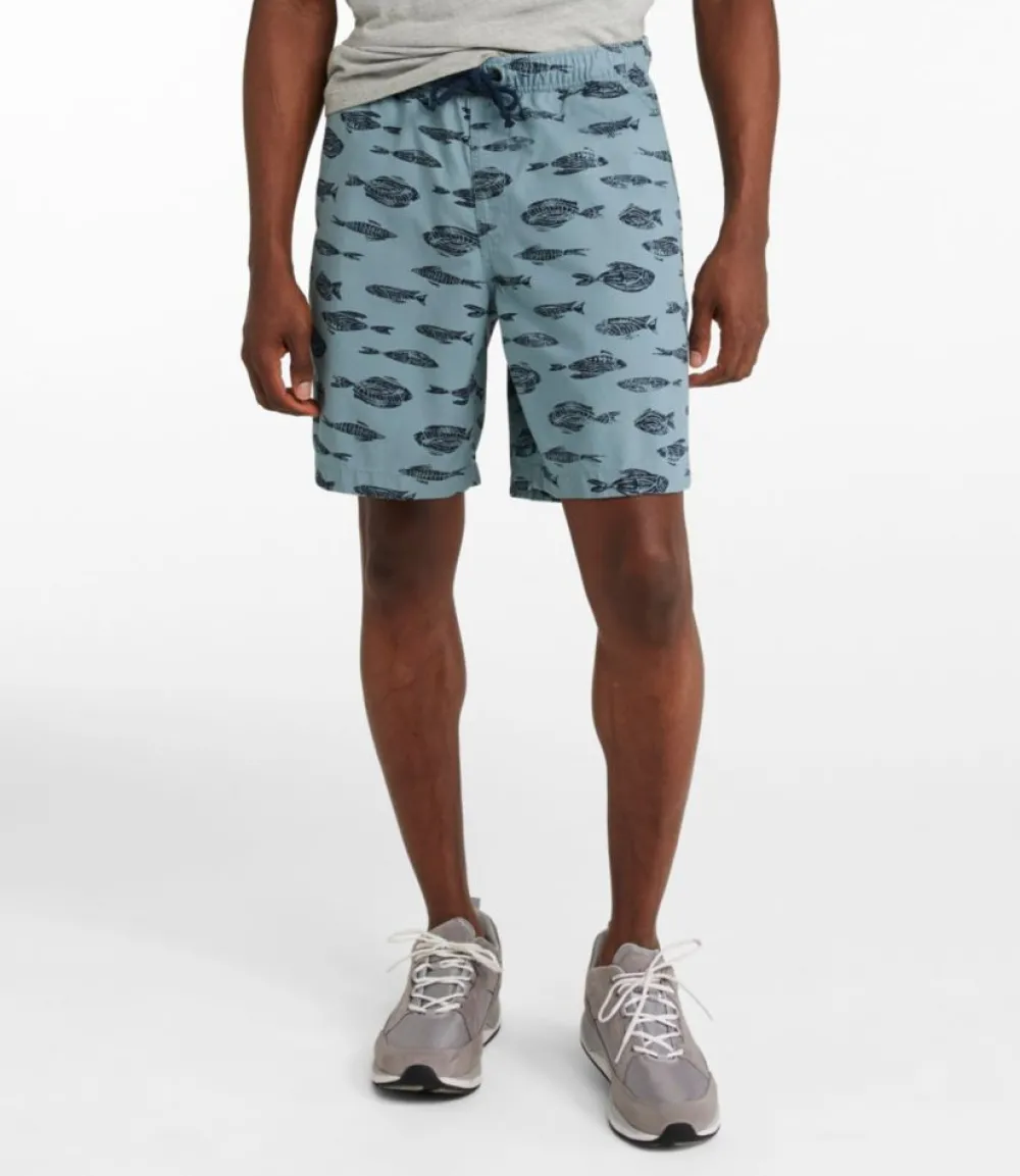 "Men's Dock Shorts, Print, 8""-L.L.Bean Cheap