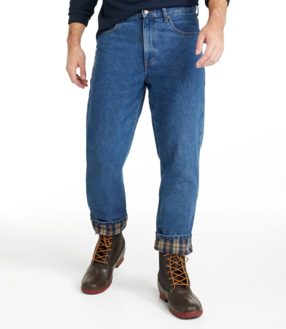 "Men's Double L® Jeans, Classic Fit, Flannel-Lined"-L.L.Bean Clearance