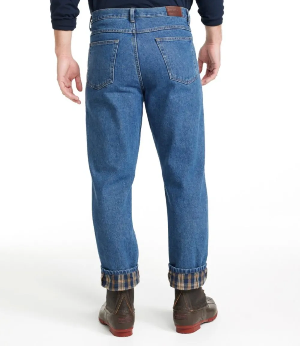 "Men's Double L® Jeans, Classic Fit, Flannel-Lined"-L.L.Bean Clearance