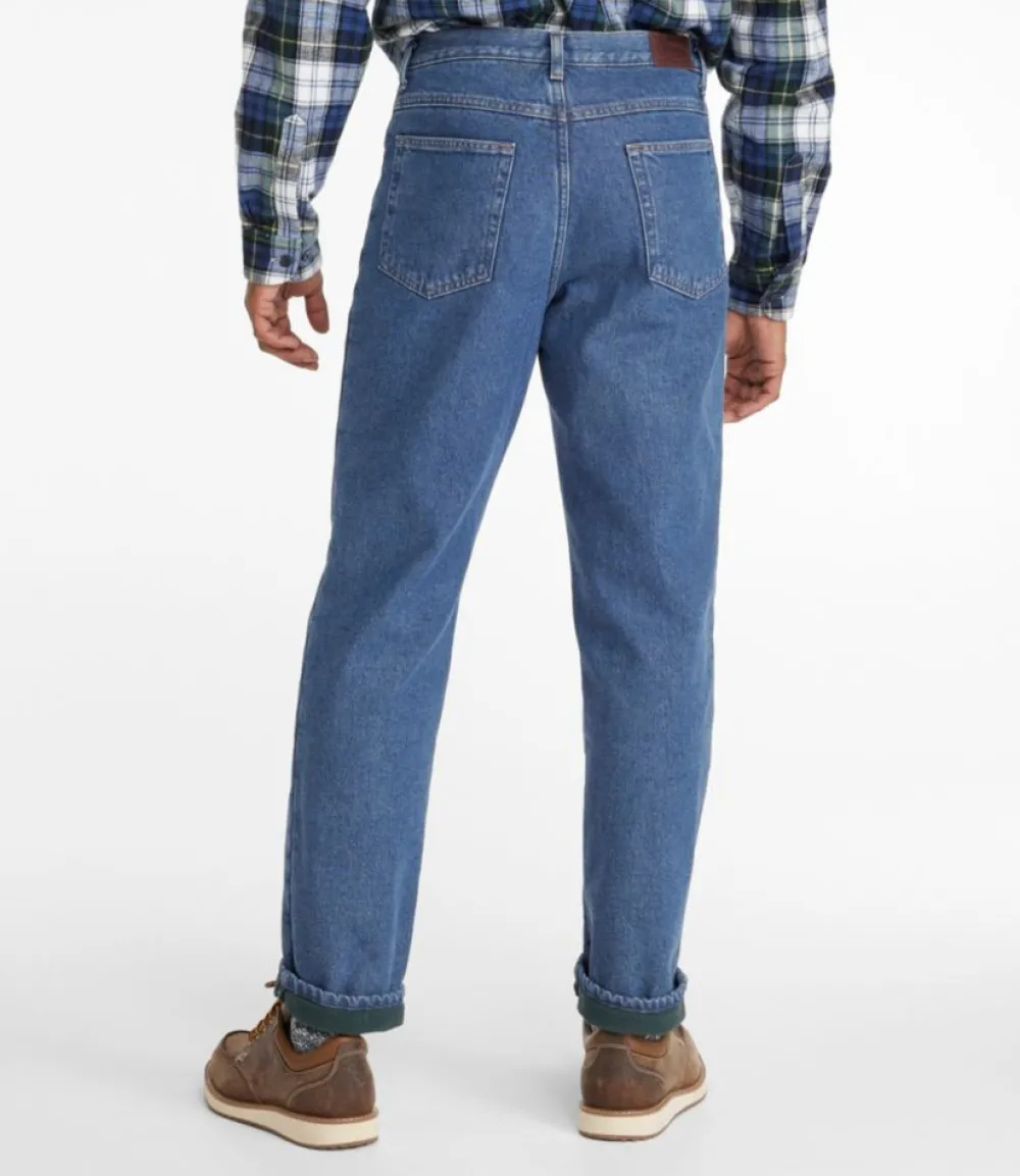 "Men's Double L® Jeans, Classic Fit, Fleece-Lined"-L.L.Bean Best Sale