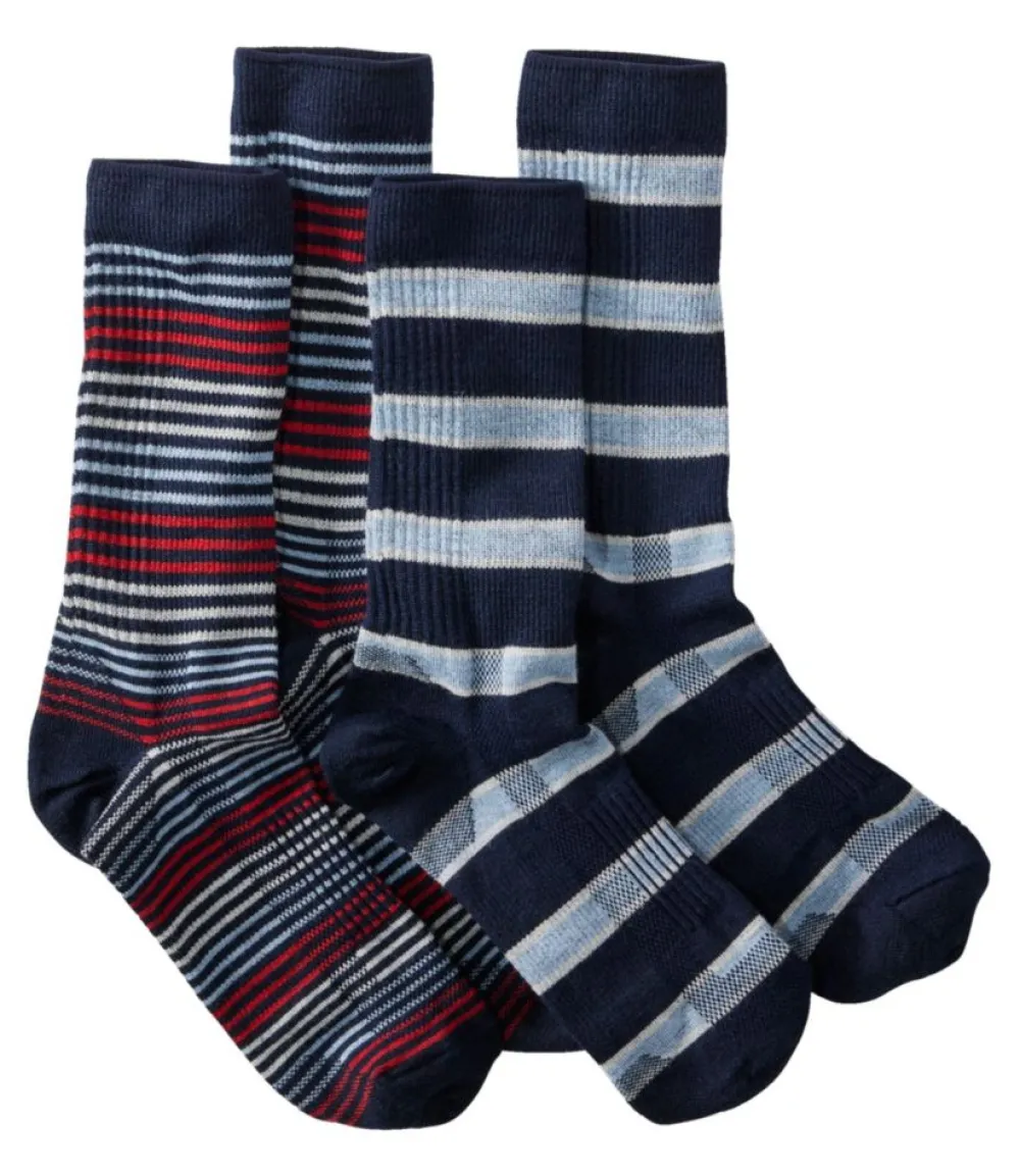 "Men's Everyday Chino Sock, Stripe"-L.L.Bean Store