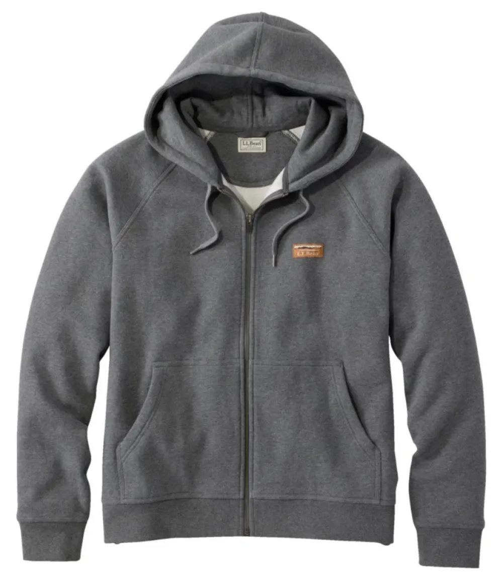 "Men's Katahdin Iron Works® Full-Zip Sweatshirt, Hooded"-L.L.Bean Discount