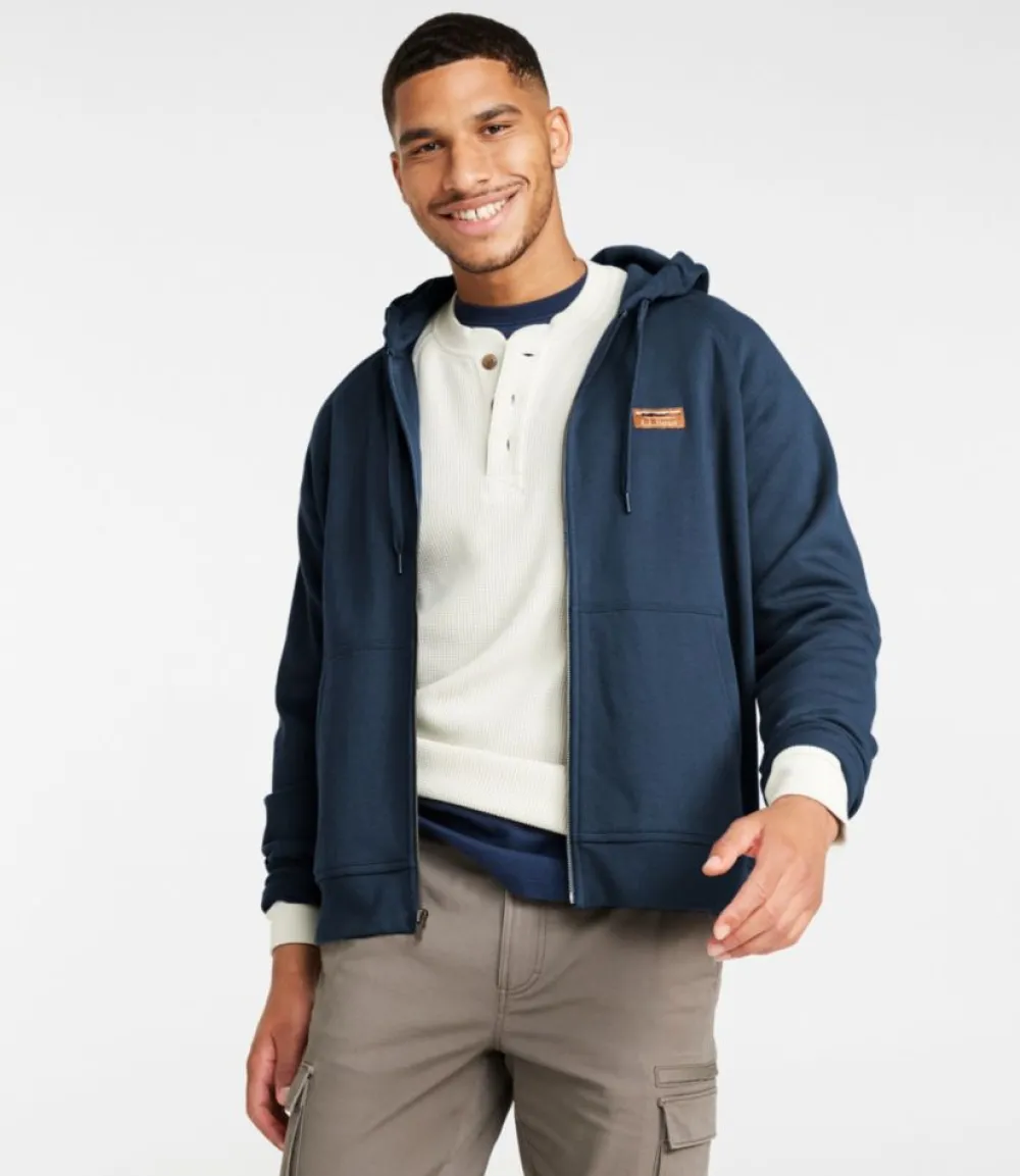 "Men's Katahdin Iron Works® Full-Zip Sweatshirt, Hooded"-L.L.Bean Discount