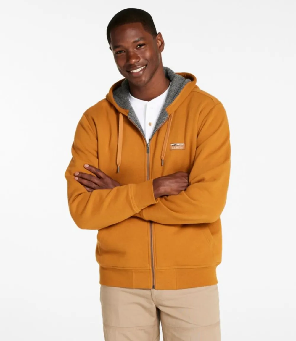 "Men's Katahdin Iron Works® Hooded Sweatshirt, Fleece-Lined"-L.L.Bean Discount