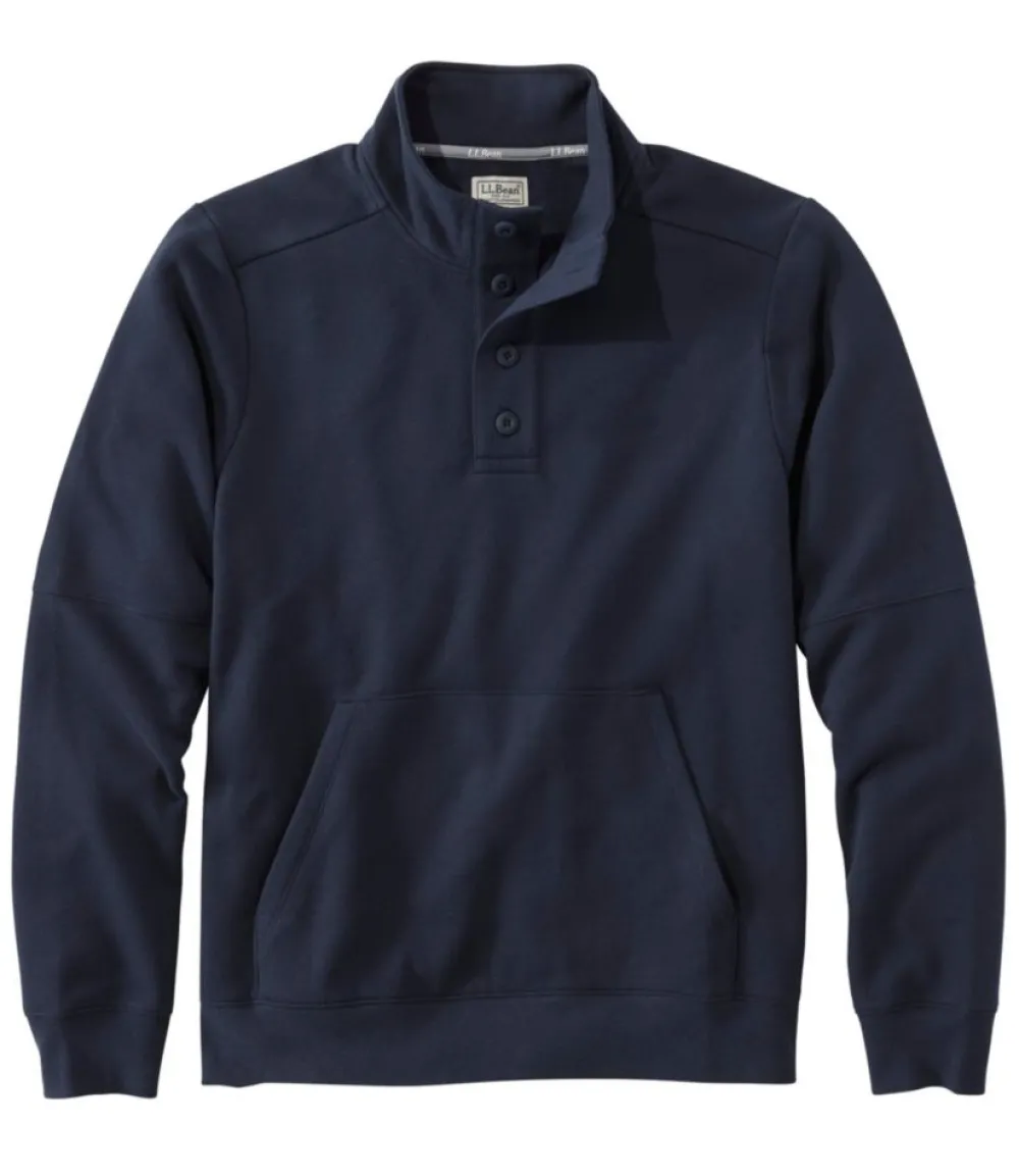 "Men's 1912 Sweatshirt, Button-Mock"-L.L.Bean Clearance