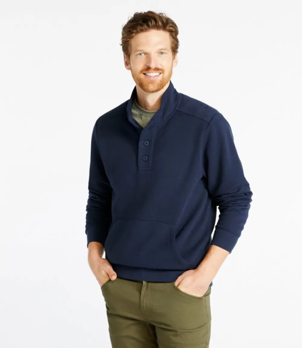 "Men's 1912 Sweatshirt, Button-Mock"-L.L.Bean Clearance