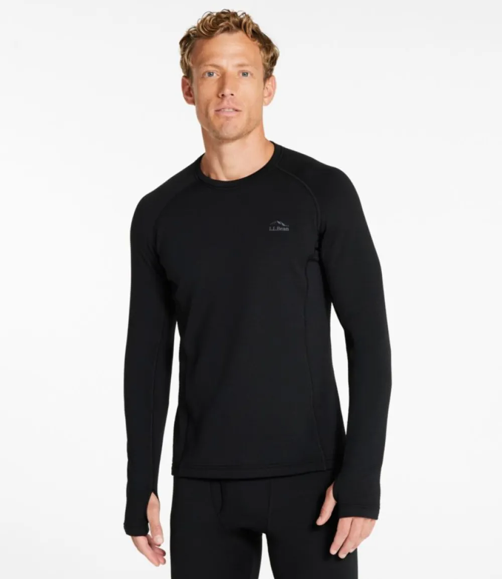 "Men's Heavyweight Base Layer Crew Top"-L.L.Bean Cheap