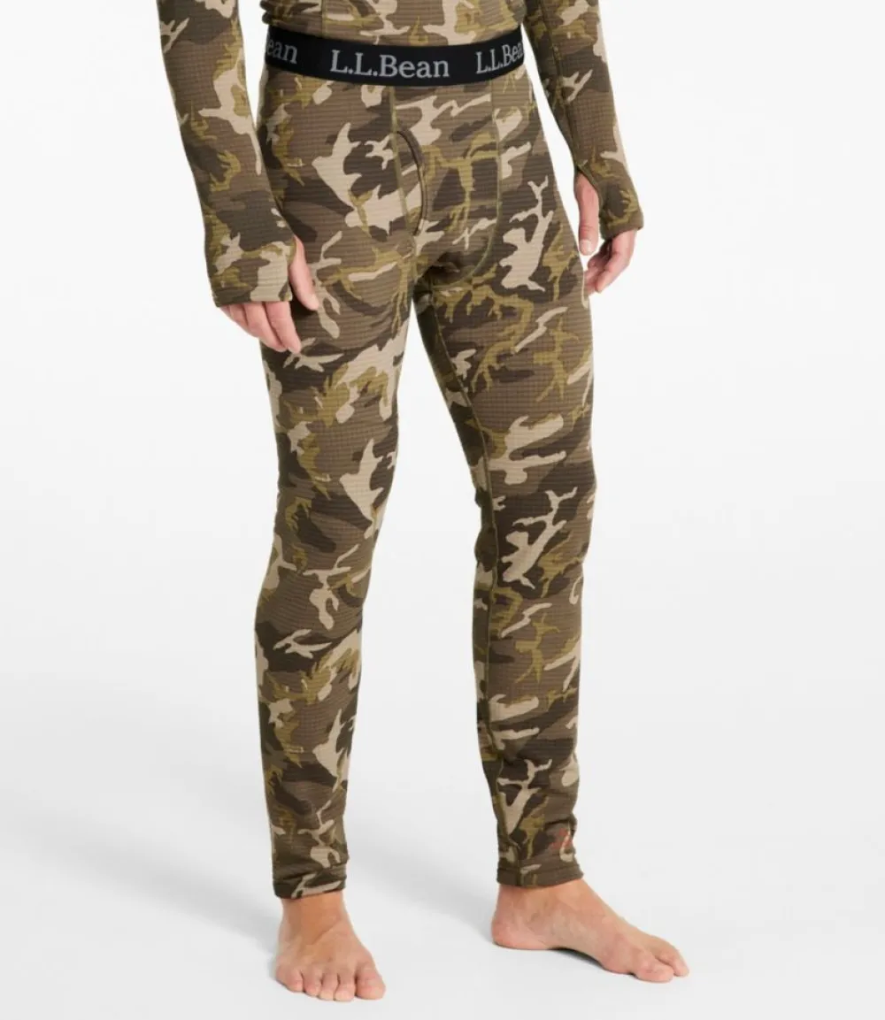 "Men's Heavyweight Base Layer Pant, Print"-L.L.Bean Store