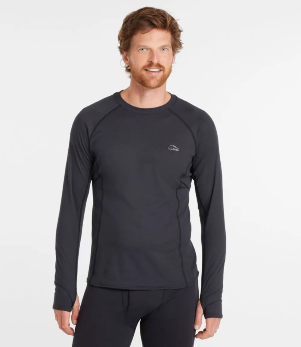 "Men's Midweight Base Layer Crew, Long Sleeve"-L.L.Bean Discount