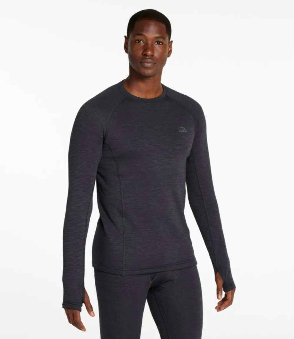 "Men's Midweight Base Layer Crew Top"-L.L.Bean Clearance