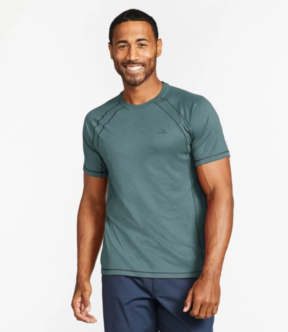 "Men's Quick-Dry Trail Tee Short-Sleeve"-L.L.Bean Cheap