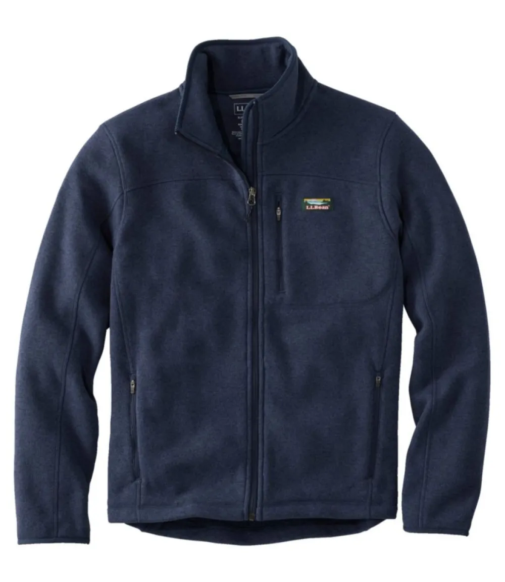 "Men's Sweater Fleece Full-Zip Jacket"-L.L.Bean Shop