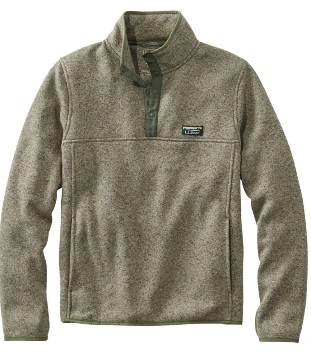 "Men's Sweater Fleece Pullover"-L.L.Bean New