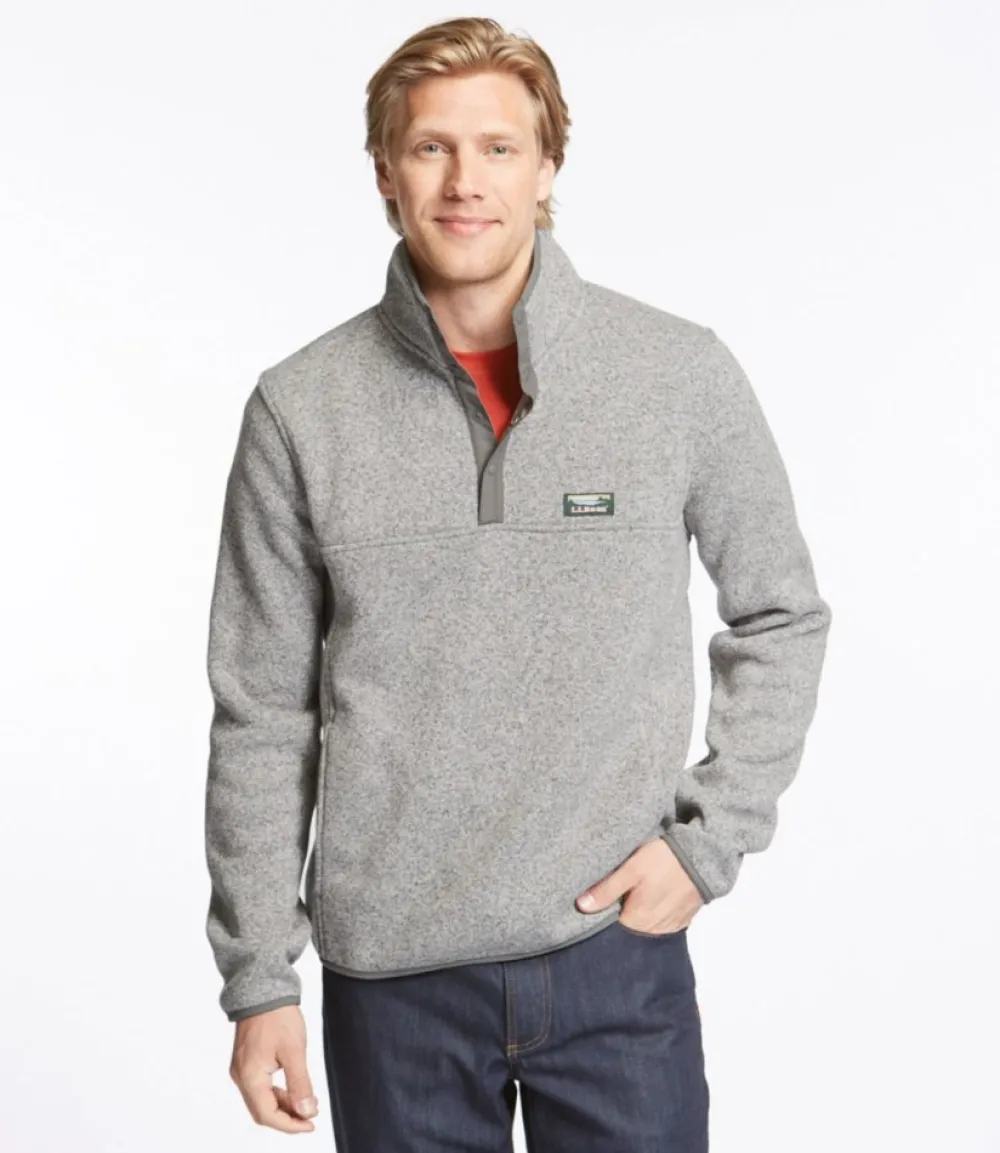 "Men's Sweater Fleece Pullover"-L.L.Bean New