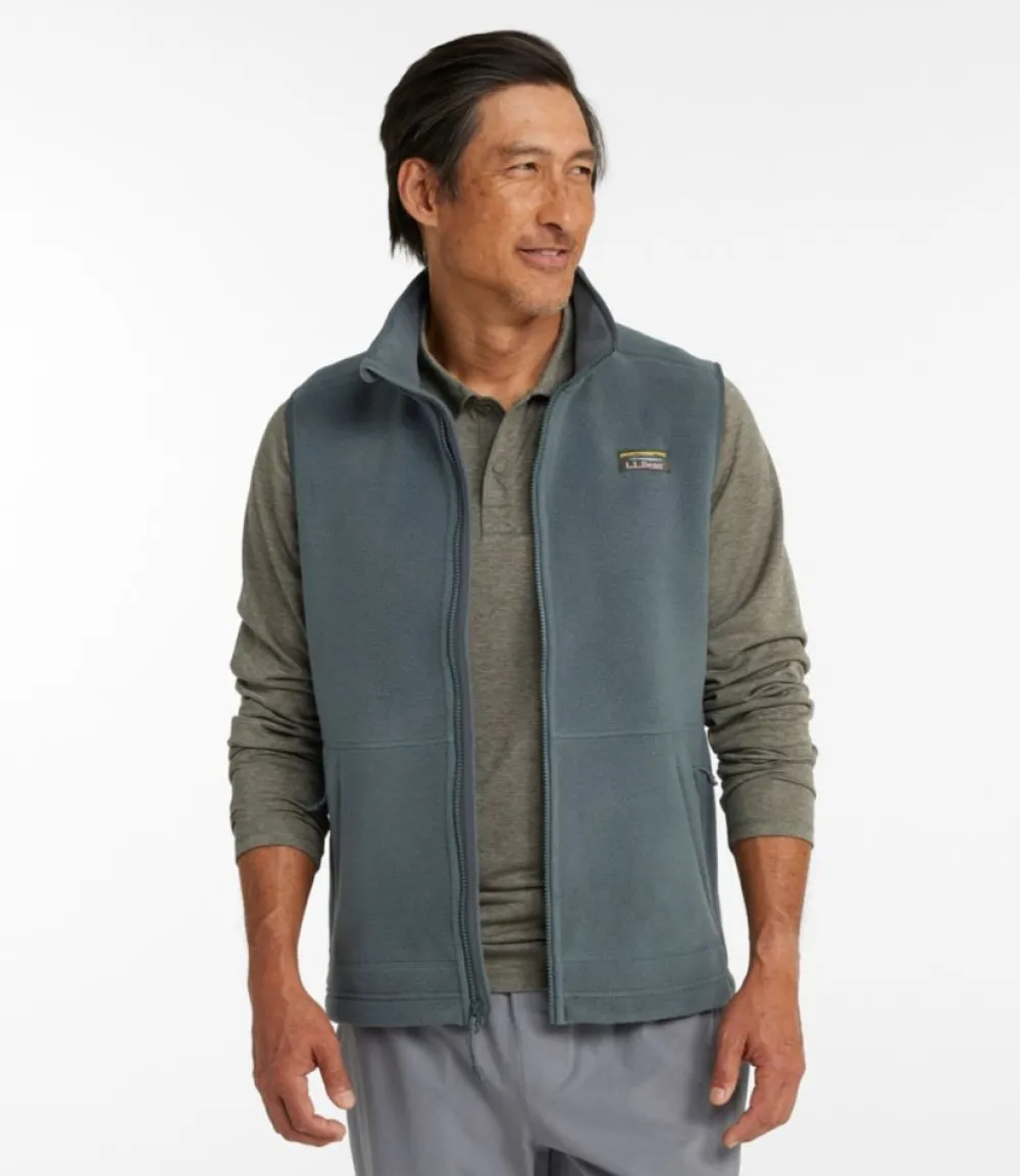 "Men's Mountain Classic Fleece Vest"-L.L.Bean Shop