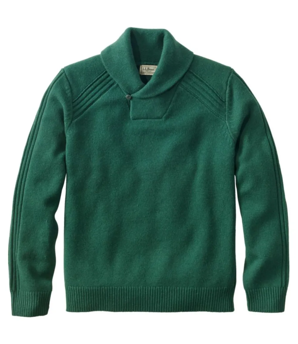 "Men's Rangeley Merino Sweater, Shawl-Collar"-L.L.Bean Shop