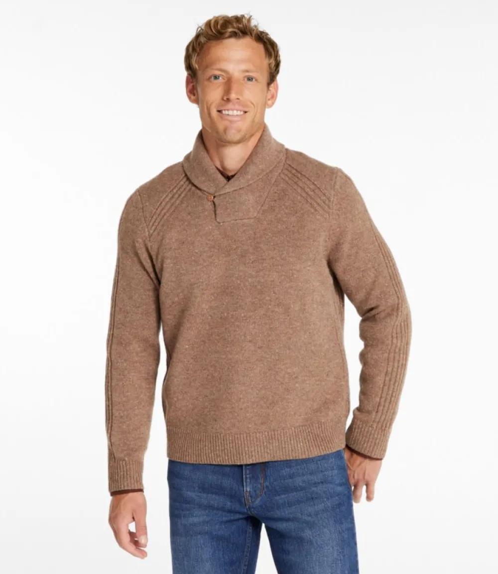 "Men's Rangeley Merino Sweater, Shawl-Collar"-L.L.Bean Shop