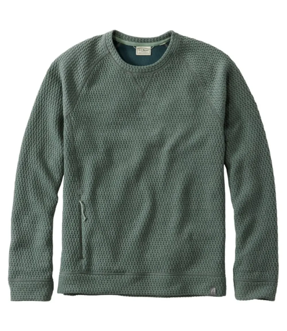 "Men's Ridgeknit Pullover, Crewneck"-L.L.Bean Online