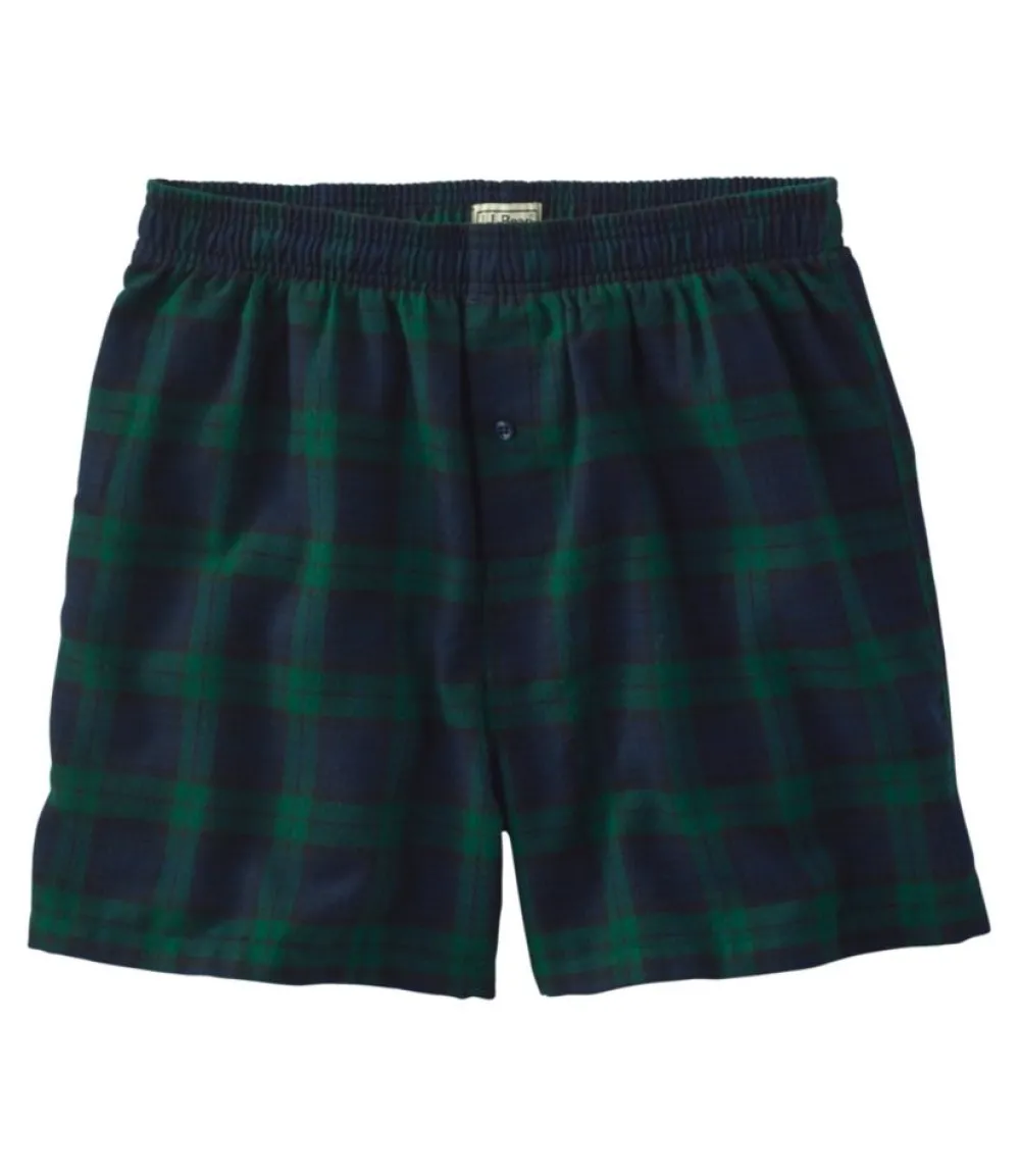 "Men's Scotch Plaid Flannel Boxers"-L.L.Bean Best Sale