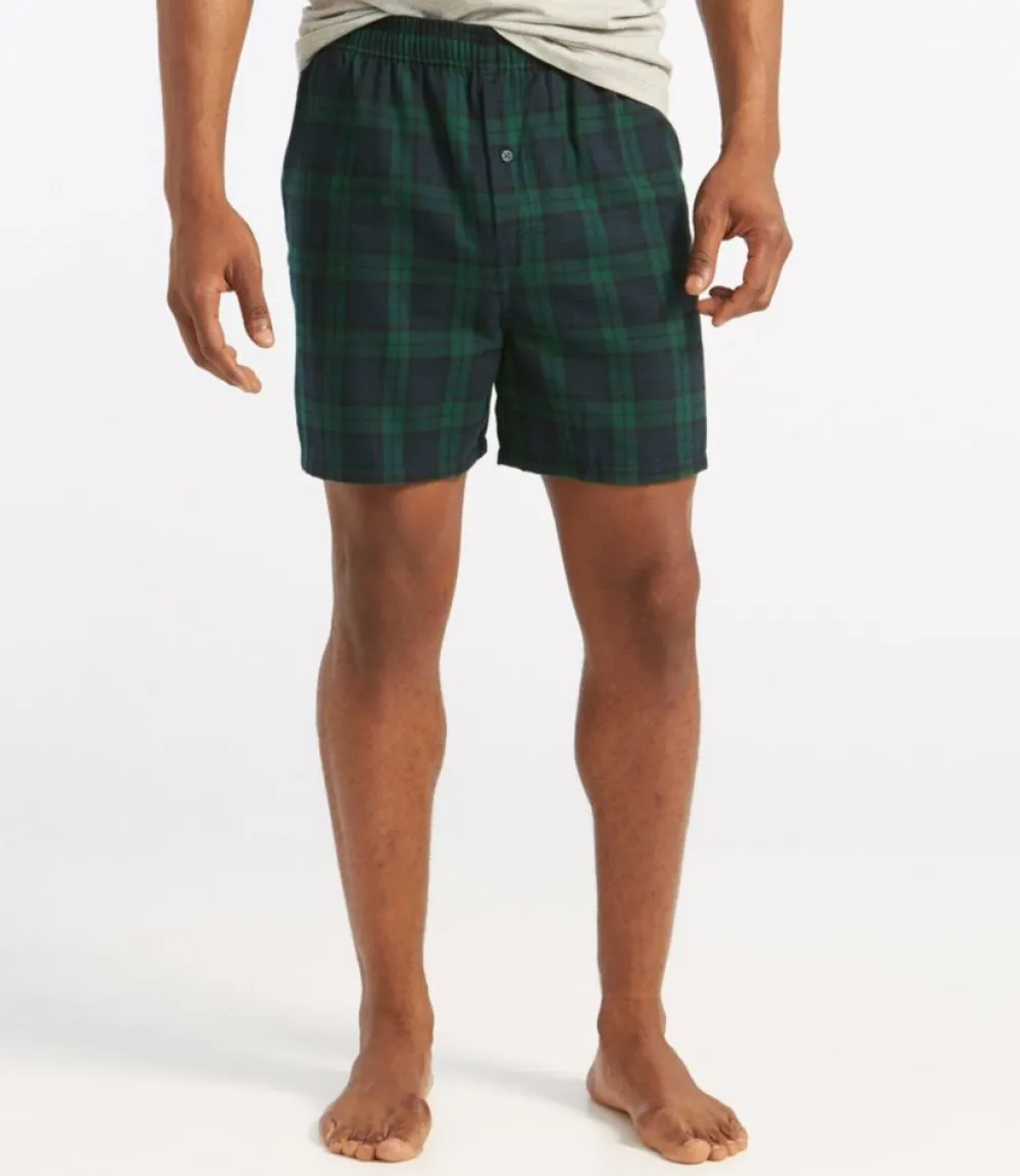 "Men's Scotch Plaid Flannel Boxers"-L.L.Bean Best Sale