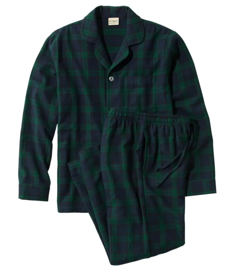 "Men's Scotch Plaid Flannel Pajamas"-L.L.Bean Cheap