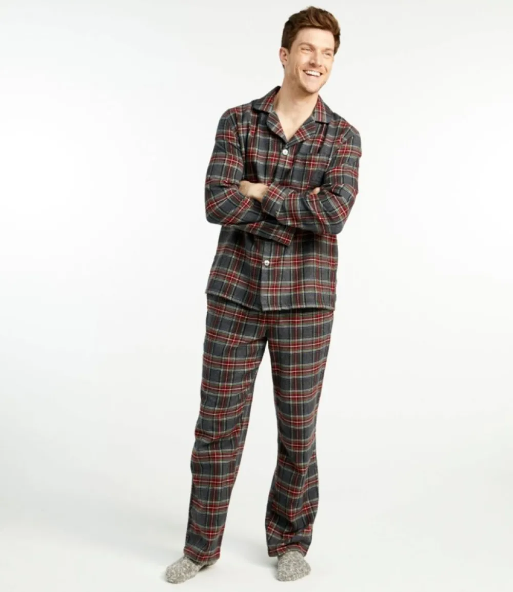 "Men's Scotch Plaid Flannel Pajamas"-L.L.Bean Cheap