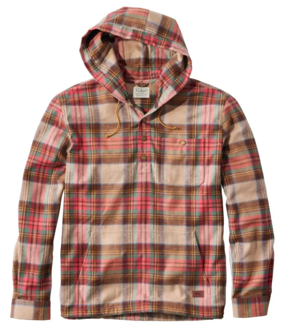 "Men's Scotch Plaid Flannel Shirt, Anorak, Traditional Fit"-L.L.Bean Store