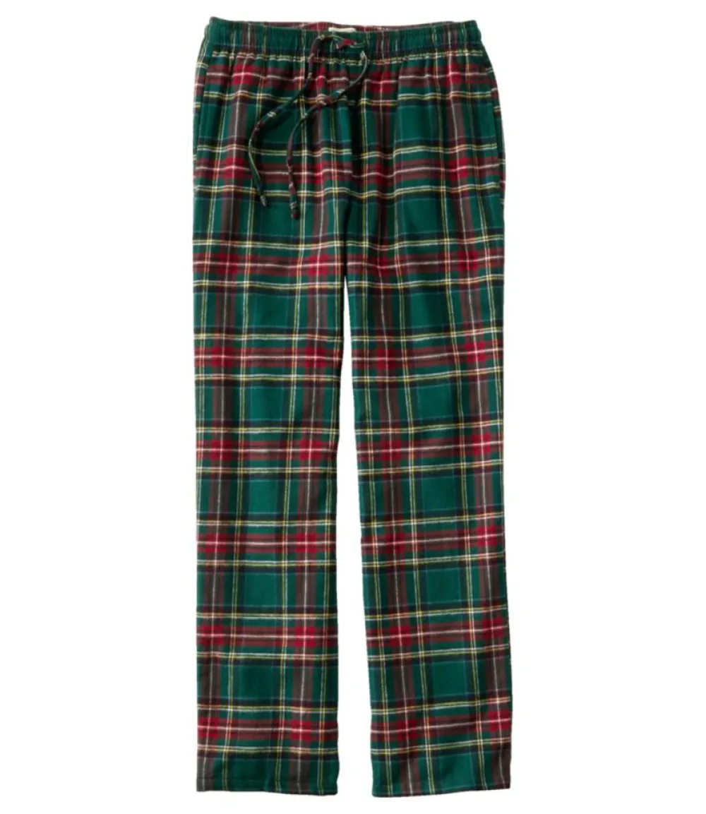 "Men's Scotch Plaid Flannel Sleep Pants"-L.L.Bean Best