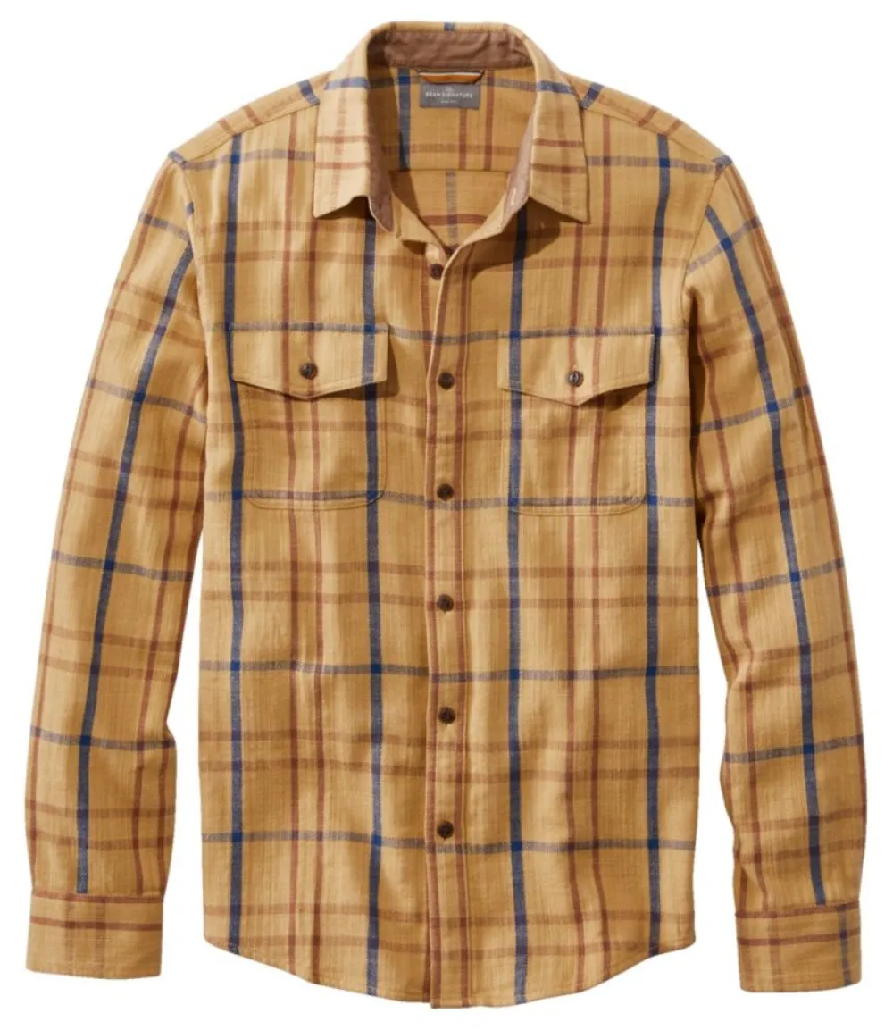 "Men's Signature Heritage Textured Flannel Shirt"-L.L.Bean Best Sale
