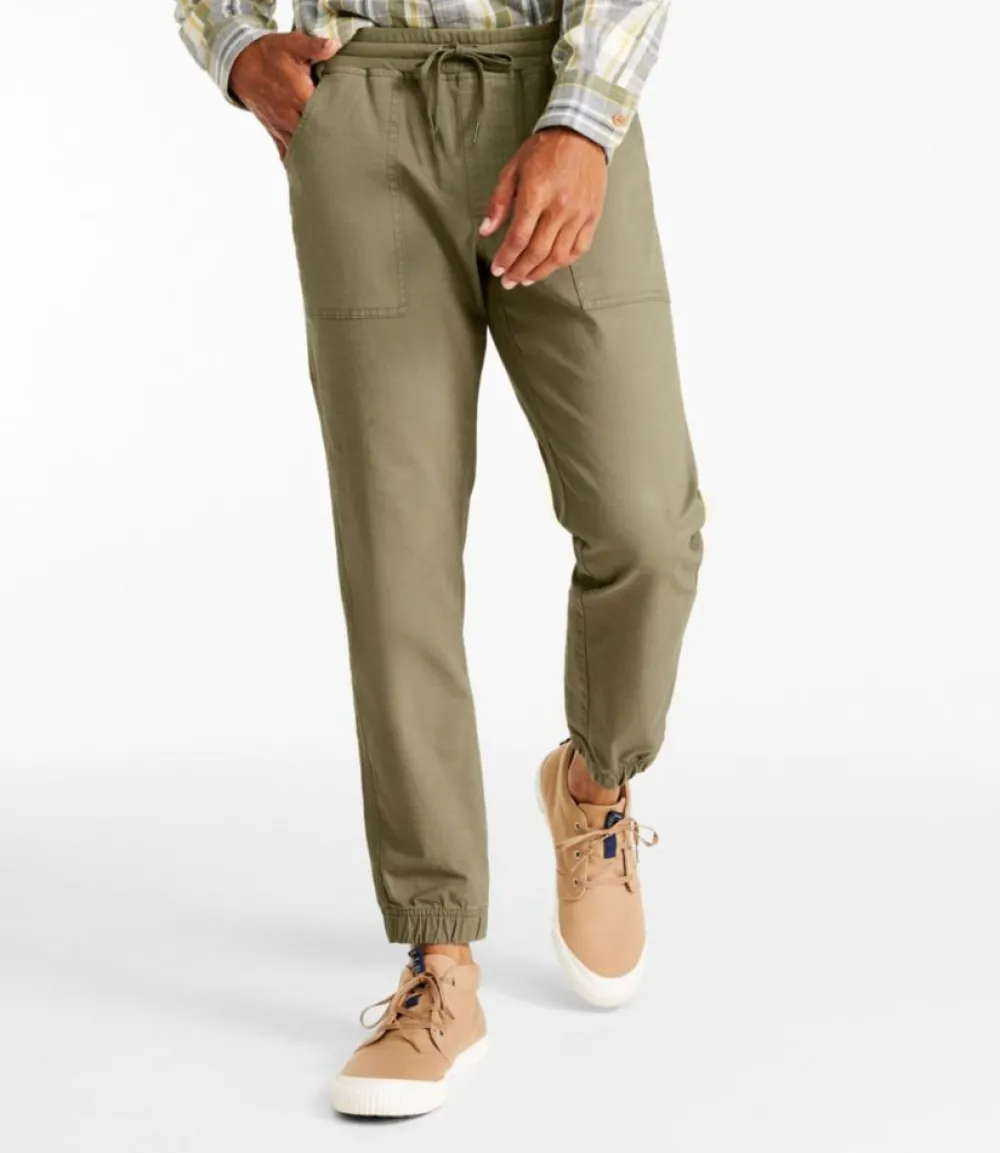 "Men's Signature Pull-On Stretch Pants, Slim Taper"-L.L.Bean Sale