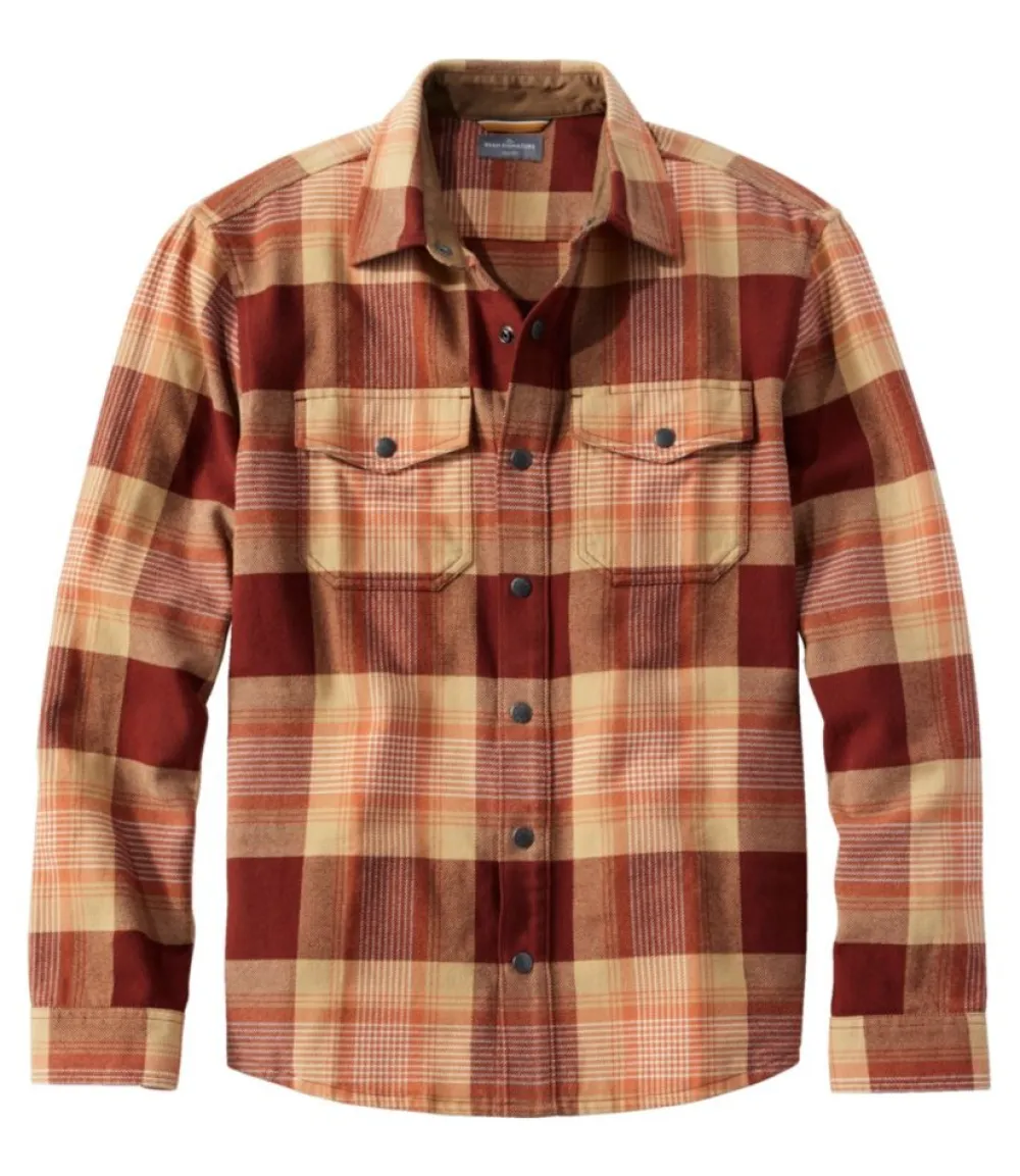 "Men's Signature Rugged Soft Twill Shirt"-L.L.Bean Hot