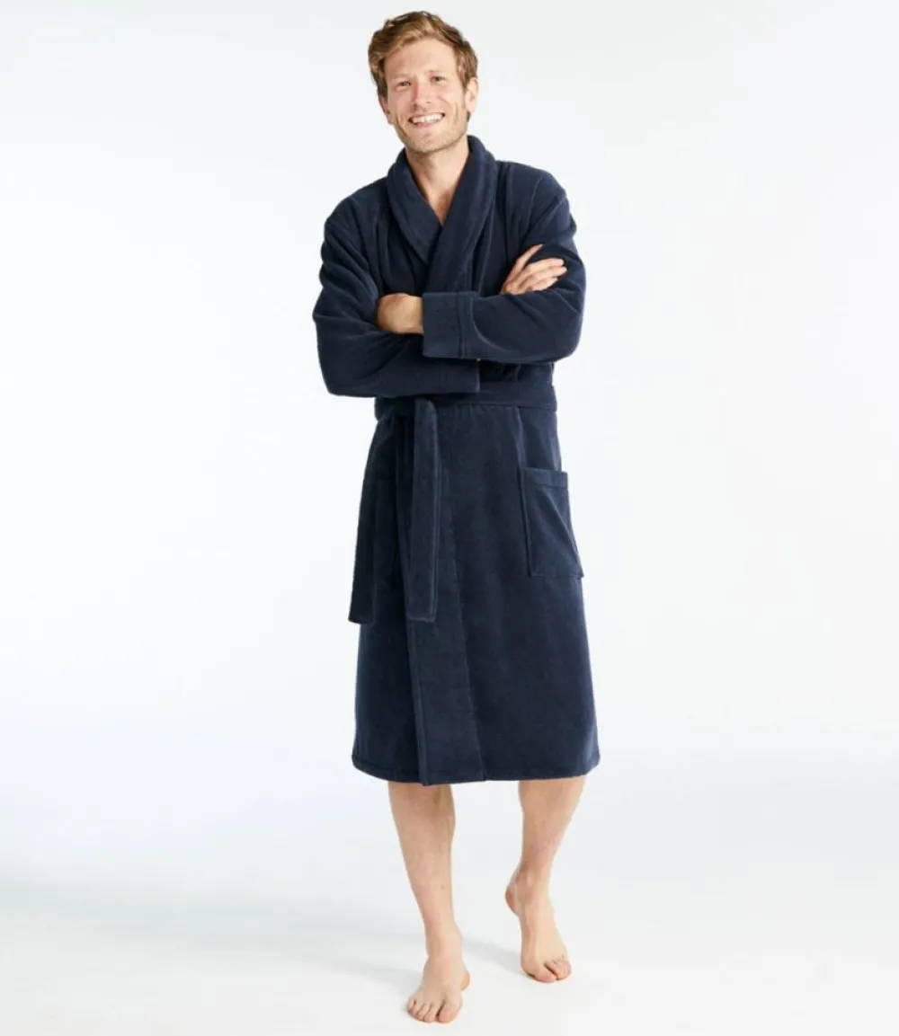 "Men's Terry Cloth Organic Cotton Robe"-L.L.Bean Flash Sale