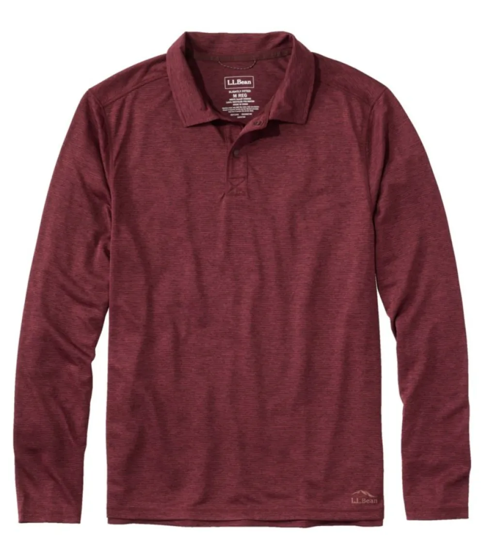 "Men's Ultralight Adventure Polo, Long-Sleeve"-L.L.Bean Outlet