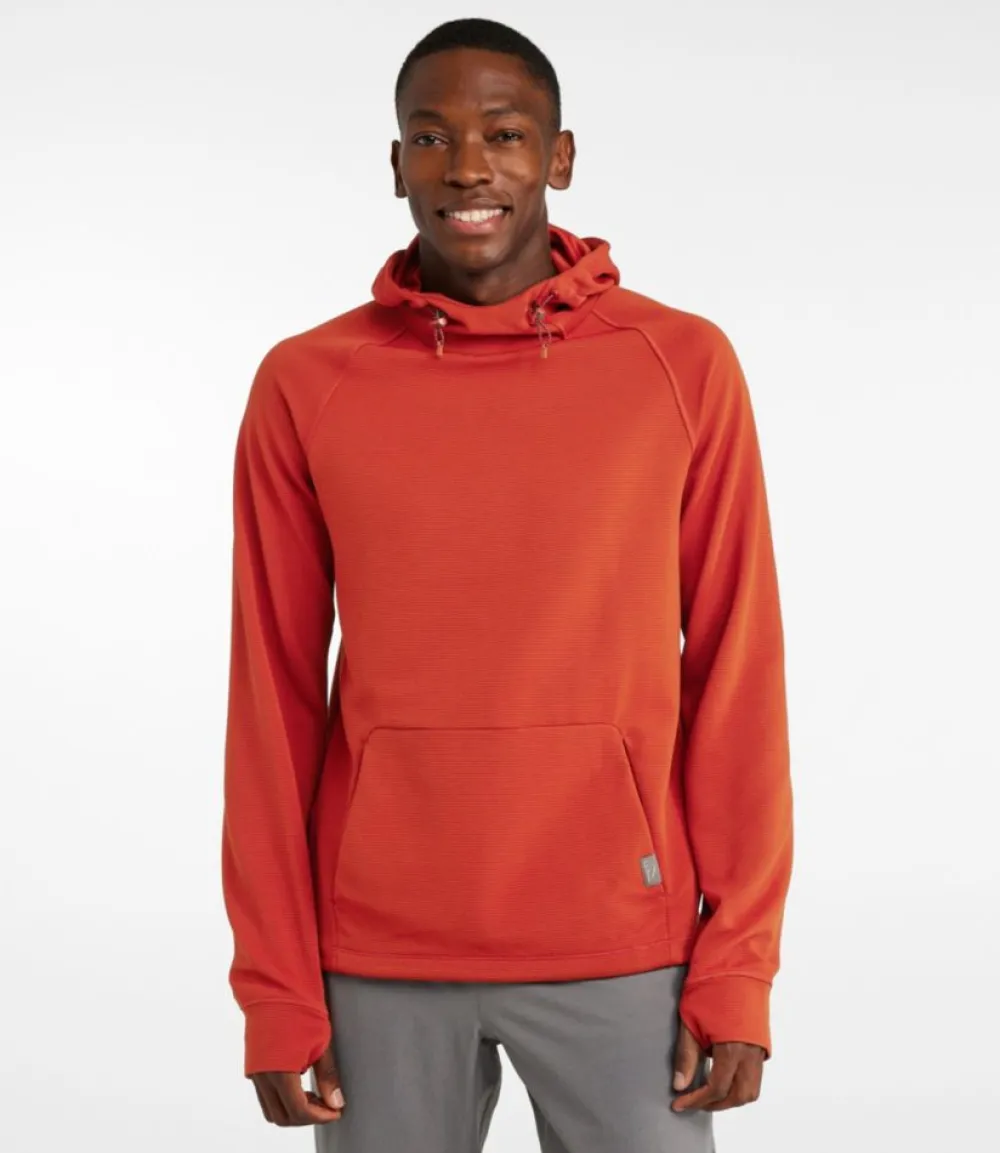 "Men's VentureStretch Ottoman-Rib Hoodie"-L.L.Bean Shop