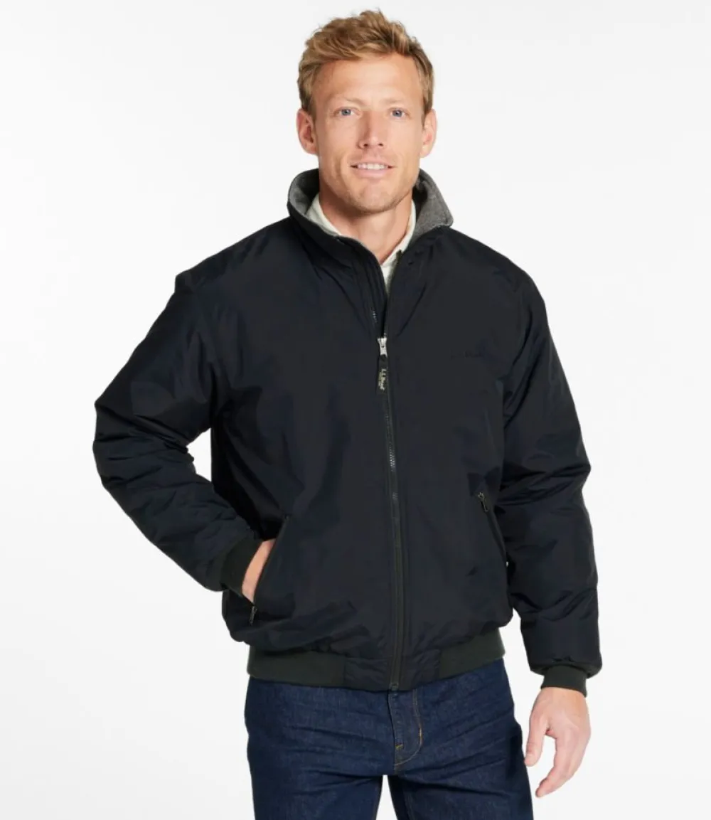 "Men's Warm-Up Jacket, Fleece Lined"-L.L.Bean Cheap