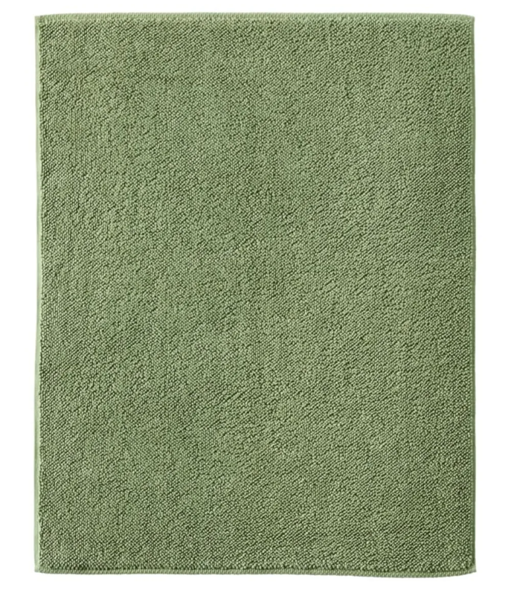 "Organic Textured Cotton Bath Mat"-L.L.Bean New