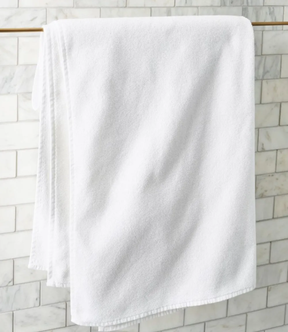 "Organic Textured Cotton Towel Set"-L.L.Bean Best