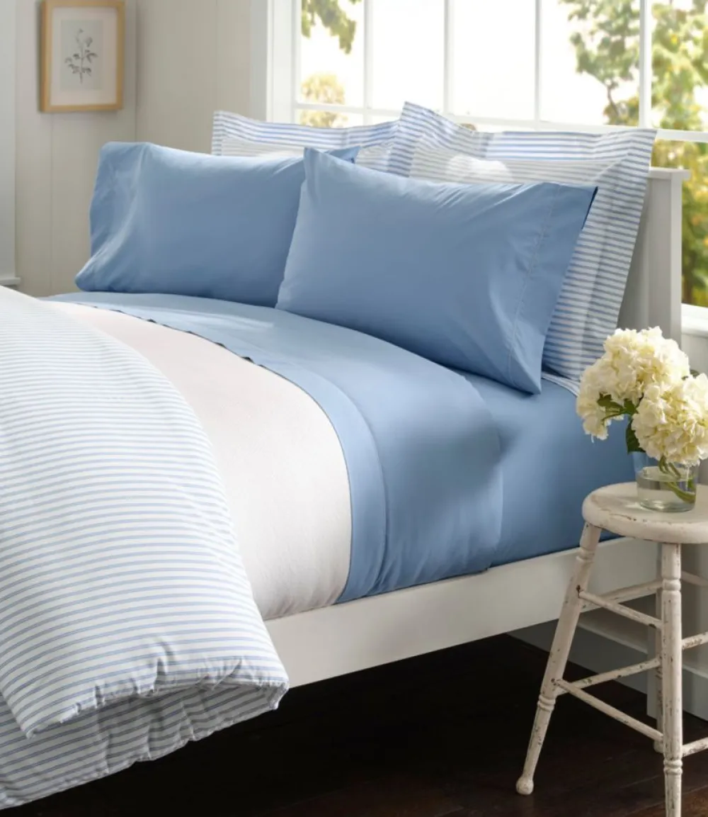 "Premium Egyptian Percale Sheet Collection"-L.L.Bean Online