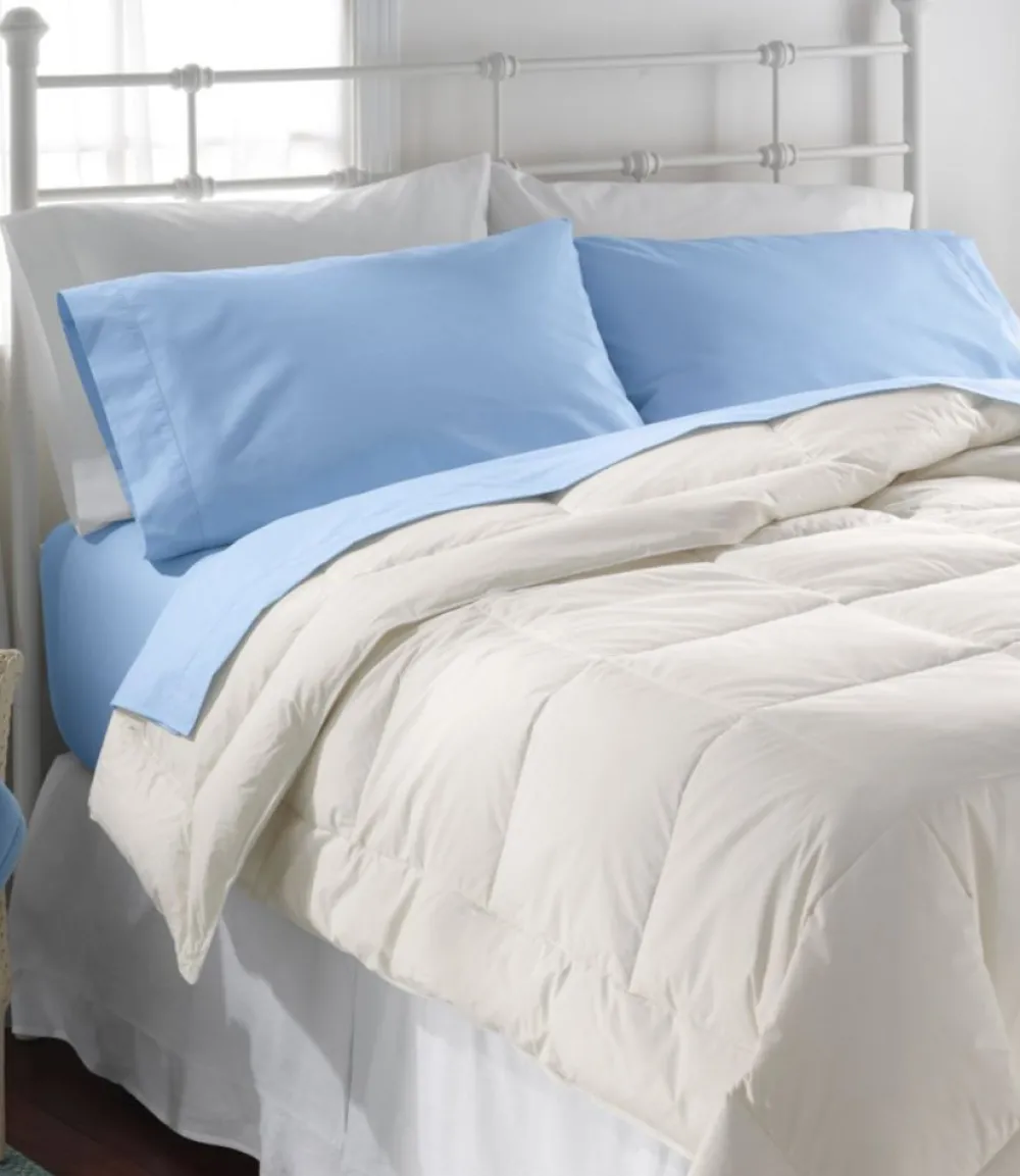 "280-Thread-Count Pima Cotton Percale Sheet Set"-L.L.Bean Outlet