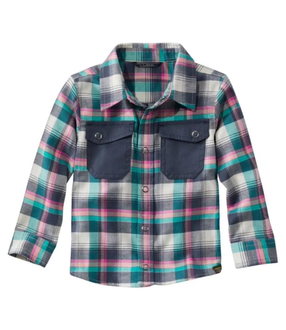 "Toddlers' BeanFlex All-Season Flannel Shirt"-L.L.Bean Sale