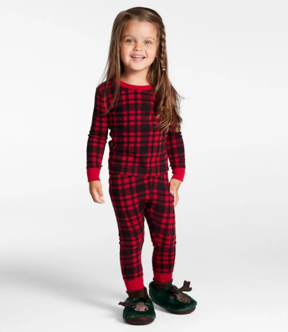 "Toddlers' Organic Cotton Fitted Pajamas"-L.L.Bean Shop